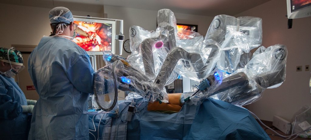 Робот-асистована хірургічна система Da Vinci