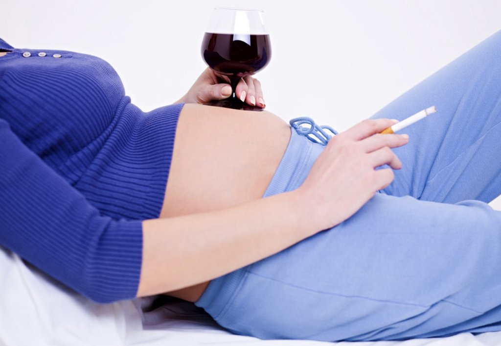 Шкідливі звички під час вагітності